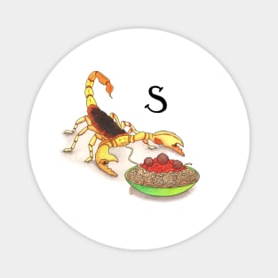 S is for Scorpion Magnet